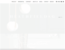 Tablet Screenshot of heathfield.co.uk